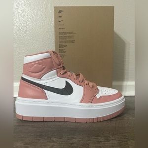 Nike Jordan 1 Elevate High Red Stardust/Black-White Women's Size 8.5 DN3253-601